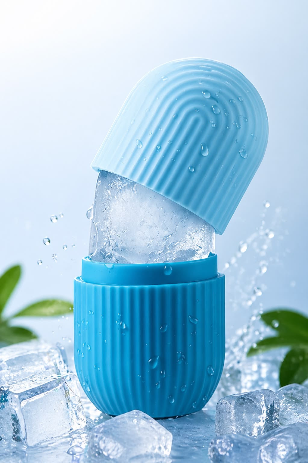 1/2/3pcs Ice Face Roller Facial Skincare Ice Roller Facial Roller GuaSha Face Tool Set Face Massage Roller Lifting Contouring