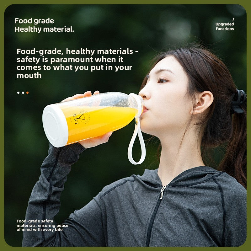 Wireless Portable Juicer Blender – USB Rechargeable Personal Juice & Ice Crusher Bottle (500mL)